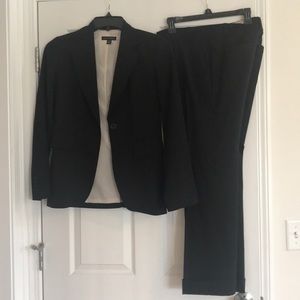 Banana Republic Black Suit Size 2